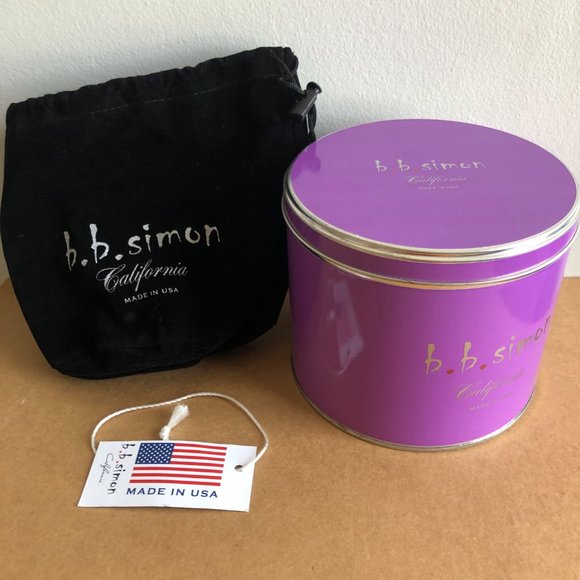 B.B.Simon Men's Belt w/Original Purple Box and Stylish Black Bag -Special Offer - Picture 14 of 14